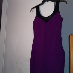 Express Size XS Form Fitted Sleeveless Dress